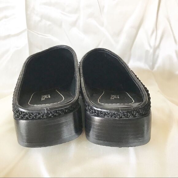 The Sak Elliot Lucca Black Leather Loafer Mule 7M - Picture 2 of 11